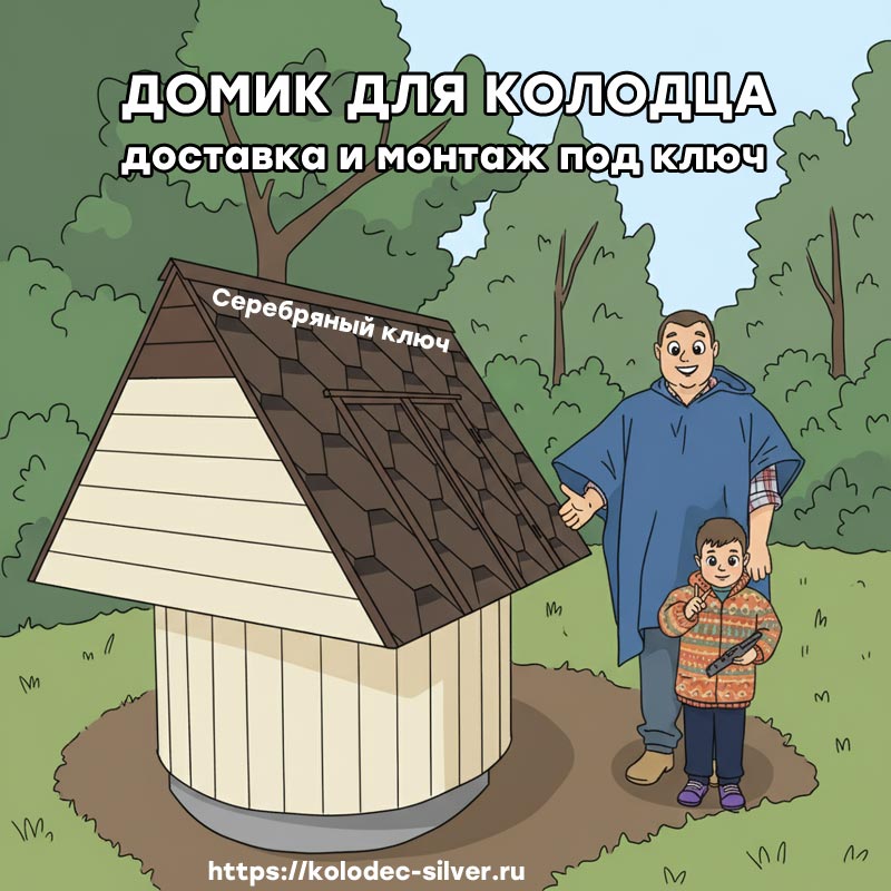 Почему нужен домик для колодца?